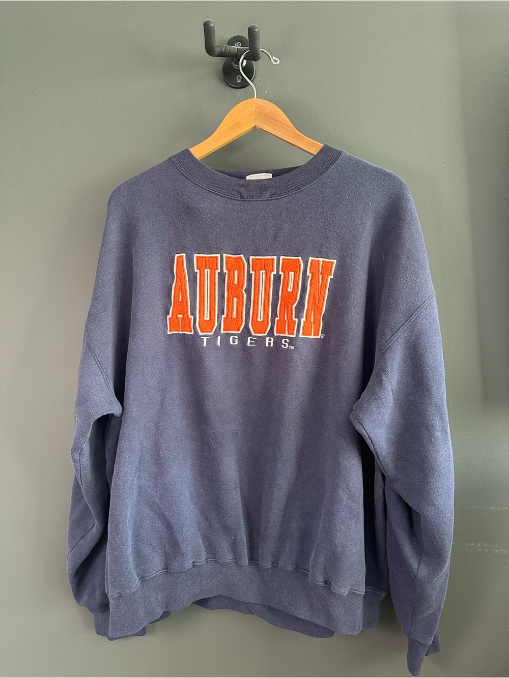 Auburn Tigers Navy Crewneck Sweatshirt - Men